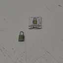 Forge Dual-Opening: Key or Combination Access Lock, TSA Approved Locks for Luggage, Pelican case, Travel, Gym, School, Stainless Steel Shackle. (Green)