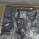 Coffee Bar Organizer - Coffee Station for Countertop, Metal and Wood K Cup holder Storage Basket for Coffee Pods, Syrup, Cups, Stirrer, Coffee Condiment, Tea Organizer, Black and Brown