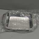 pollock 4 In 1 Collapsible Sink Colander for Kitchen Food Grade 304 Stainless Steel Over the Strainer Extend Drain Basket Washing Vegetable Fruits,Dishes