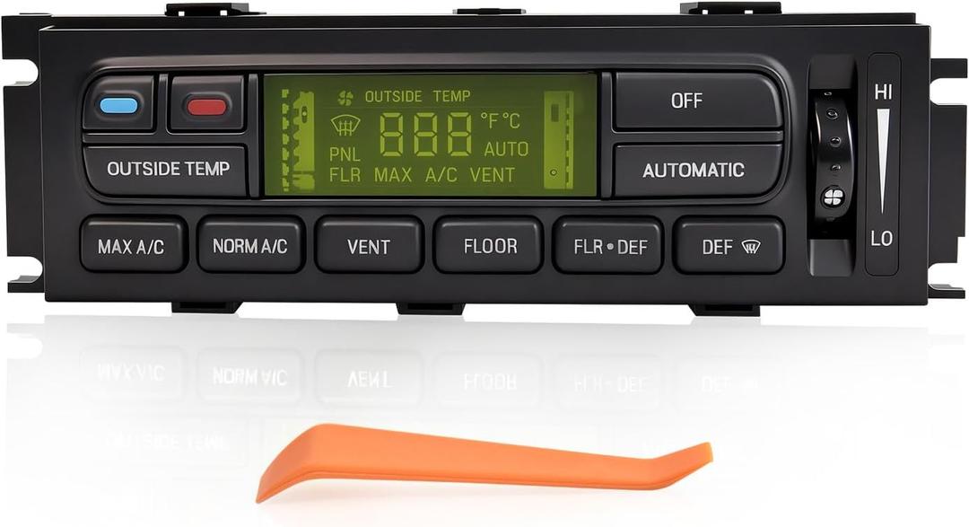 599-220 A/C Heater Climate Control Panel Module Compatible with Ford Crown Victoria 2003-2011, Grand Marquis 2003-2004, for Mercury Grand Marquis 2003-2011, Marauder 2003-2004, 599-030 HVAC Switch