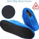 Dimeho 11 Pairs Shoe Covers Washable Thickened Boot Shoe Covers Soft Reusable Non-Slip Shoes Protectors for Indoor Use Household Office Home Laboratory (Multicolor)