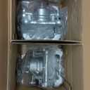 Autoround Front Disc Brake Caliper Assembly with Bracket fit for Toyota Corolla/Matrix, Pontiac Vibe 2003 2004 2005 2006 2007 2008 Both Driver Passenger Side, Replacement # 19B2698 19B2699