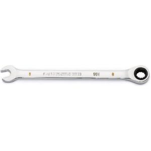 GEARWRENCH 8mm 4 Degree Swing Arch 12 Point Ratcheting Combination Wrench - 86908