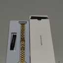 STIROLL Thin Replacement Band Compatible for Apple Watch 38mm 40mm 41mm 42mm(Series 11 10), Stainless Steel Metal Wristband Women Men for iWatch Ultra SE Series 9 8 7 6 5 4 3 2 1, Gold