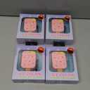 Ice Cream Airpod Silicon Case Cute Pink, 4 Pack