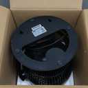 Dreo Fan for Bedroom, 12 Inches, 70ft Powerful Airflow, 28db Quiet Table Air Circulator Fans for Whole Room, 120 Adjustable Tilt, 3 Speeds, Desktop Fan for Home, Office, Kitchen (Black)