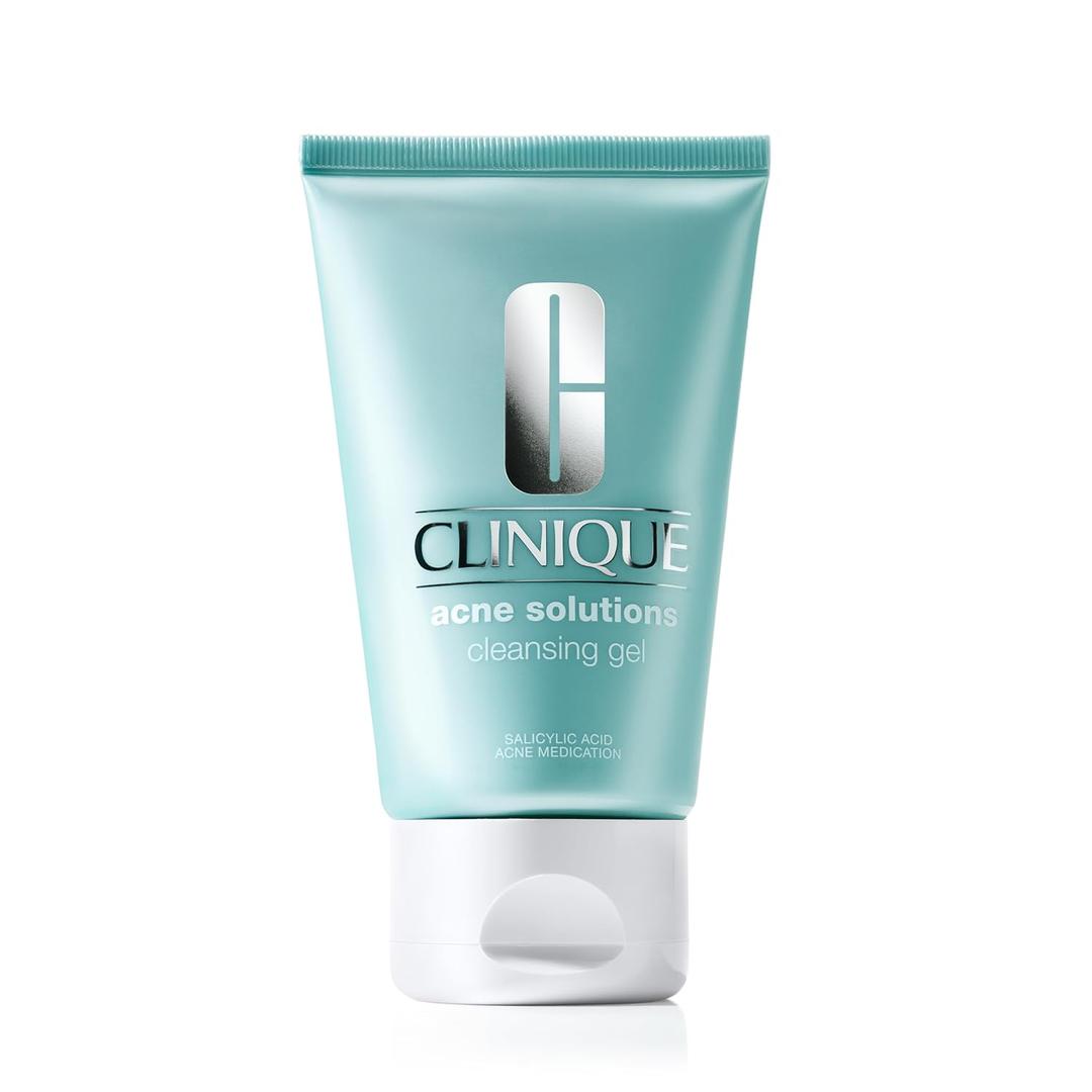 Clinique Acne Solutions Oil Control Cleansing Gel with 2% Salicylic Acid For Acne-Prone Skin, 4.2 Fl Oz