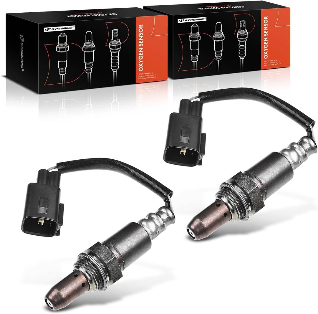 A-Premium O2 Oxygen Sensor Compatible with Toyota Tacoma 11-15, Tundra 13-21, Sequoia 12-22, Land Cruiser 13-16 & Lexus GX460 14-22, LX570 13-16, 4.0L 4.6L 5.7L, 2-PC Set