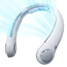 4-Speed Wearable Neck Fan, 360° Cooling, Quiet, USB, 5200mAh Batter 4-Speed Wearable Neck Fan, 360° Cooling, Quiet, USB, 5200mAh Batter