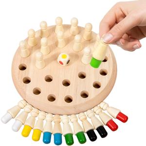 Simple Activities for People with Dementia - Color Matching Activities for Seniors, Wooden Alzheimer's Products for Seniors - Stress-Relieving Sensory Busy Board Gadgets and Gifts