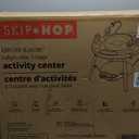 Baby Play Mat for Floor,1.3" Thick Cushioned Playpen Mat 50"x50",Extra Soft Elasti-Foam,Water Repellent Coral Velvet,Non-Slip for Crawling&Tummy Time,Infant Toddler Kids Nursery Rug(Dinosaur) (Dinosaur-Navy Blue)