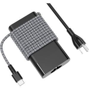 65W USB C Laptop Replacement Charger Compatible with HP Spectre x360, Envy, Chromebook, Elitebook x360, Pavilion, Elite x2 Travel Type C Power Cord Ac Adapter