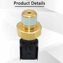 Engine Oil Pressure Switch Sensor Sender Unit 68145662AB 68145662AA Compatible with Chrysler 200 Dodge Dart Cherokee Renegade Fiat Ram 2.0L 2.4L PS753 1S12029