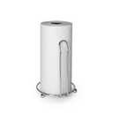 Spectrum Pantry Works Countertop Paper Towel Holder for Kitchen Countertop & Dining Room Table, Sturdy Steel Upright Paper Towel Roll Dispenser with Weighted Base Fits Most Roll Sizes, Chrome Finish