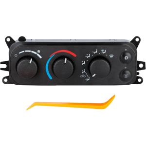 599-212 HVAC Climate Control Module, AC Air Conditioning Control Switch Temperature Control Panel Compatible with Dodge Ram 1500 2500 3500 2002-2005,Dodge Dakota 2001-2004 Replace 55055905AA