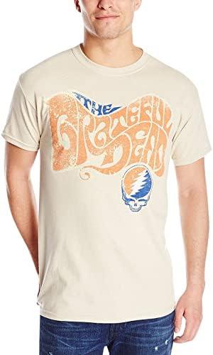 Liquid Blue Men's The Grateful Dead T-Shirt, Tan, XL