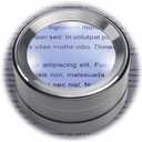 Magnifying Dome Lighted Desktop Magnifier with Bright LED for Reading Books, fine Print, Studying maps, Projects, Coins, Acts as Desk Paperweight, Great for Seniors (Black)