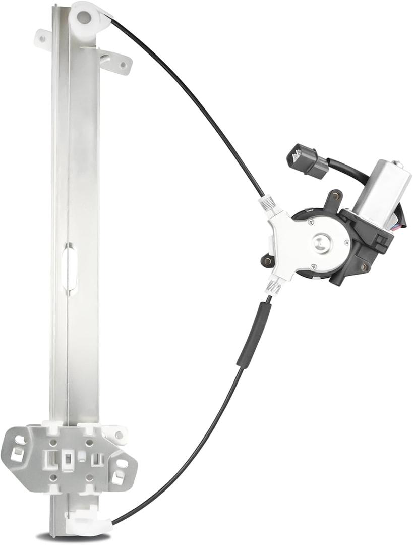 Front Passenger Side Power Window Regulator with Motor Replacement for (Sedan 4-Door Only) Honda Accord 2003 2004 2005 2006 2007, Right, 741-307