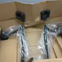 MoKitDora 14 Rise Ape Hangers 1.25 Fat 1" Clamp Handlebar Meathook Bars for XL 883/1200,1994-up Road King & 1998-2013 Road Glide, Gloss Black
