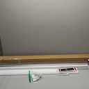 Motorized Zebra Blinds with Remote, Rechargeable Smart Electric Cordless ShadeGrey46" W X 72" H