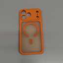 TORRAS Stronger Magnetic & Shockproof for iPhone 17 Pro Max Case, Fit for MagSafe, Military Grade Drop Protection, Camera Control, DIY Button, Slim for iPhone 17 Pro Max Case Translucent Orange