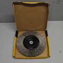 Vouyar 6 Inch Stainless Steel Wire Wheel for Bench Grinder with 1/2-Inch and 5/8-Inch Arbor, .012" Stainless Steel Wire