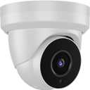 5MP Security Camera 4-in-1 TVI/CVI/AHD/CVBS 960H Analog CCTV Camera Security Dome Outdoor, 2.8mm Lens, 105 Wide Angle, 98ft Night Vision, IP66 Waterproof, Aluminum Metal Housing (White)