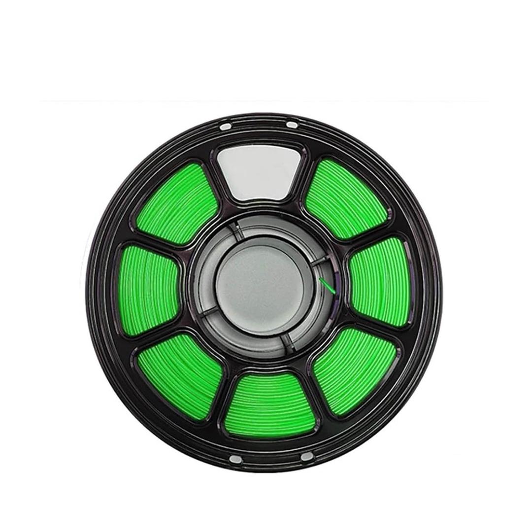 3D PLA/PETG Filament 1.2KG Speed Printer Flow Matte Effect Printing Mateial Pla(PLA-Green)