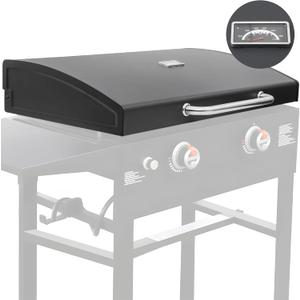 Griddle Lid for Blackstone 28in Griddle 5857 Griddle Hood for Omnivore 1883 2147 2287 Powder Coated Steel with Stainless Steel Handle Flat Top Grill Cover for Blackstone 28in Griddle
