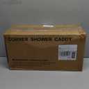 Corner Shower Caddy Tension Pole: Stainless Steel Rustproof 4Tier Shower Organizer  47121 inch Adjustable Bathroom Shelves for Bathtub Shampoo Storage  Tension Rod Floor Standing Bath Rack  Black