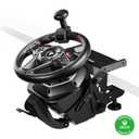 Thrustmaster T128 SimTask Pack - Farming/Trucking Wheel Bundle - XBOX & PC Force Feedback wheel, T2PM pedal set, Steering Kit 100% Metal Mount, Adjustable Horizontal Position, 900-Degree Rotation, Platform : Xbox One, Windows, Xbox Series S, Xbox Series X