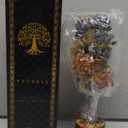 YATSKIA Chakra Crystal Tree - Handmade Healing Crystal Trees with 7 Chakra Stones - Decorative Tree of Life for Meditation, Feng Shui, and Home Decor - Unique Birthday Gifts for Women (Seven Chakra (Golden Wire))