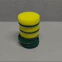 Sponge Brush Heads (6 Units) for Electric Spin Scrubber | Designed for Cleaning Smooth Surfaces
