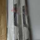 Set of 2 Folding Table 6 FT Lightweight Camping Table Portable Plastic Rectangular Outdoor Dining Table Steel Legs Fold-in-Half with Carrying Handle for Indoor,Picnic,Party,Wedding,Events(White)