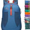sinotron 22L Lightweight Packable Hiking Backpack, Small Hiking Backpack Day Pack for Women Men Travel Camping Vacation (Blue)