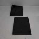 Disc Edition Face Plates Cover Skins Shell Panels for PS5 Console, Accessories for PlayStation 5 Protective Shell Replacement Faceplate (Black)