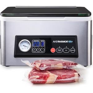 Avid Armor Chamber Vacuum Sealer Machine USV20 Ultra Series for Wet Foods, Meat Vacuum Packing Machine, Compact with 11.5-Inch Vaccum Sealer Bar