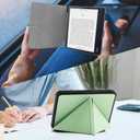 Case Compatible with 8" Kobo Forma(Model N782, 2018 Release Version), Includes a Screen Protector - Premium PU Leather Cover with Auto Sleep/Wake (One Size, Light Green)