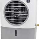 Portable Swamp Coolers - 1300 CFM MC18M Evaporative Air Cooler with 2-Speed Fan, 53.4 dB - 500 sq. ft. Coverage Evaporative Air Cooler Portable High Velocity Outdoor Cooling Fan by Hessaire - White