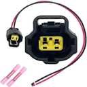 Idle Air Control (IAC) Valve Connector Wiring Harnesses for Chrysler 200 300 / Dodge Challenger,Charger,Dakota,Journey/Ford E150 E250 / Jeep Grand Cherokee,Wrangler 3U2Z14S411CDA,S-820