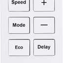 Replacement Remote Control for GE Air Conditioner WJ26X27734,WJ26X22864,WJ26X23870,WJ26X23973,WJ26X25653,WJ26X26297,QHNE06AAQ1,QHNE06AAQ3,QHNE06AAW1,QHNG10AAQ1,with Holder