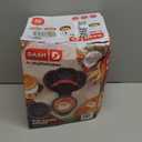 DASH Holiday MultiMaker Mini System - Waffle Maker with Six 4 Removable Holiday Plates: Waffle Iron & Griddle, 4-in-1 Mini Waffle Maker for Kids and Families  Nonstick Surface, Santa Waffle (Red)