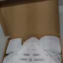 Sotfamily Plastic Shower Caddy Corner (For 90 Only), 4 Pack Adhesive Corner Shower Shelves for Bathroom Organizers and Storage, White