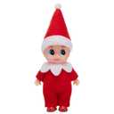 JOYIN 1 Pack Christmas Red Tiny Elf Soft Plush Toy for Adults Kids Accessories Party Favors Xmas Party Supplies Christmas Decor, Xmas Gift