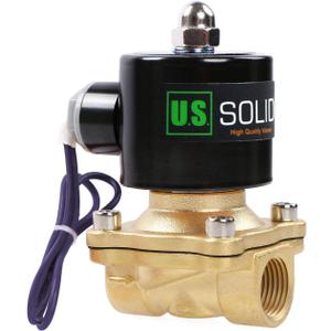 1/2" Brass Electric Solenoid Valve,110v Ac Brass Electric Solenoid Valve for Water Air Gas Fuel Oil