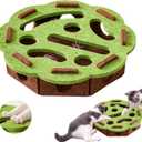 Cat Scratch Puzzle Box, Interactive Nail File Enrichment Maze, Mental Stimulation Toy for Cats and Kittens