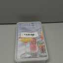 WIBIMEN Ice Cube Tray with Lid and Bin - Round Ice Trays for Freezer with Lid - Ice Cube Trays for Freezer with Ice Container (0.8"-2PACK White)