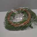 24" Norfolk Pine Wreath for Front Door, Real Touch Norfolk Pine Wreath Artificial Green Wreath Greenery Realistic Wreath Holiday Decoration for Home Decor