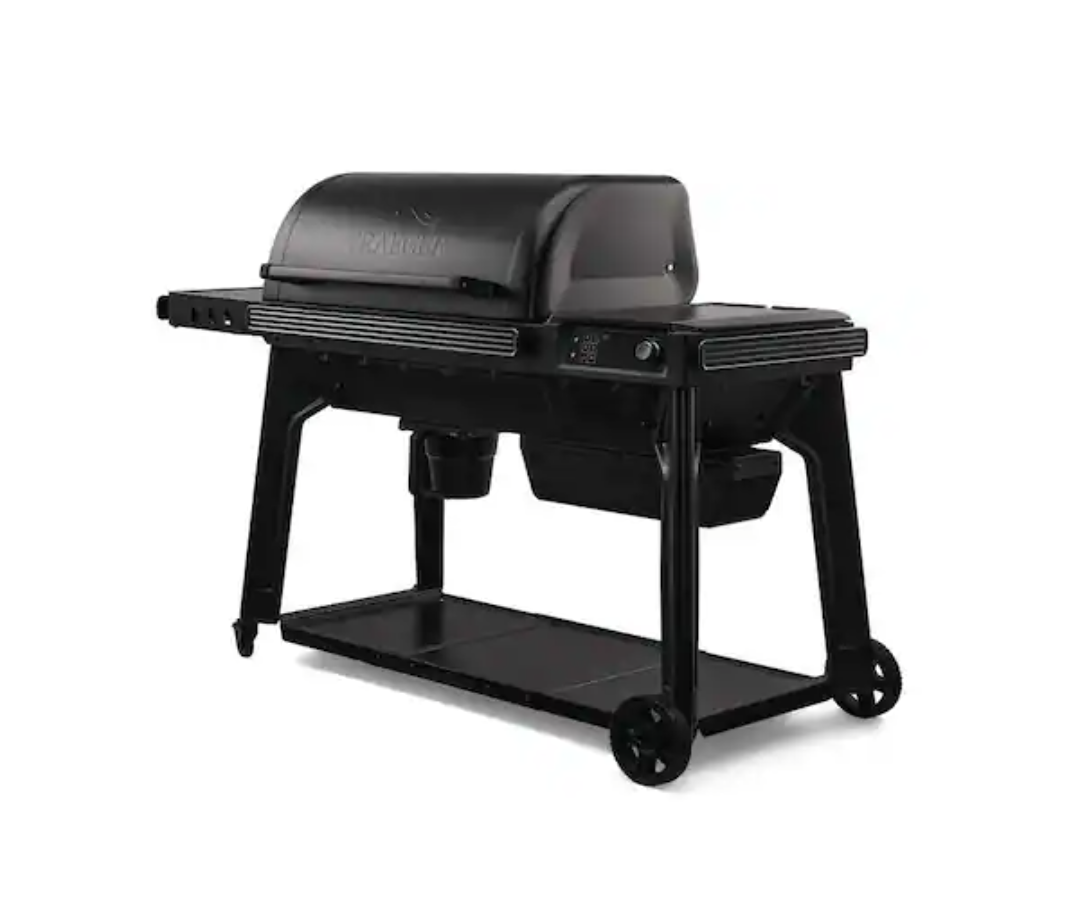 Woodridge Pro Wi-Fi Pellet Grill and Smoker in Black
