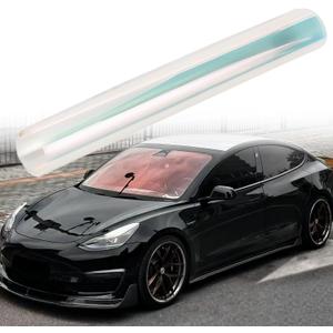 Chameleon Charming Red Windshield Tint 89.3% VLT Car Front Window Tint Colorful Red Color Change Effect Car Window Solar Protection Film, 39.37" x 118.11"